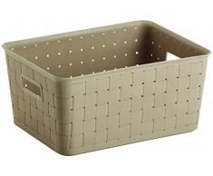King Home Rattan Cesta, Beige