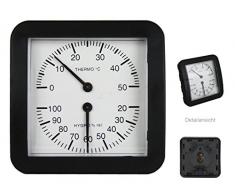 Piano igrometro Kombi, Nero, 9,5 x 3 x 9 cm, 17000