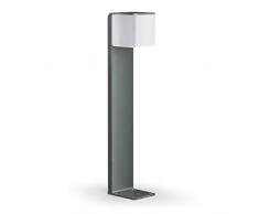Steinel Lampada da terra verticale GL 80 SC Antracite - Luce da giardino a LED, rilevatore di movimento a 160°, collegabile in rete - Gestione via App