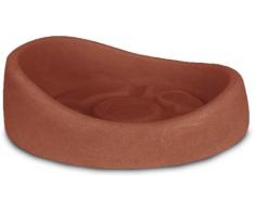 Floralo - Sottovaso Gargnano antigelo, Rotondo, Terracotta, Anticato, 29 cm