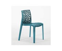 GRAND SOLEIL Upon Gruvyer Sedia impilabile, Blu temperato