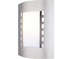 Globo 3156 E27 Orlando Lampada per Esterno con Presa Acciaio