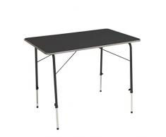 Greemotion Tavolo da Campeggio, Acciaio, Grigio, ca. 100 x 56-76 x 67 cm