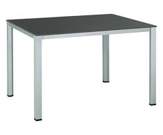 KETTLER Advantage Plus Sala Kettalux tavolo balcone 140 x 70 cm ottica ardesia, 0301818-0500, multicolore