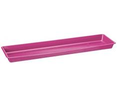 Plastkon accessori Sottovaso Extra Flor 80 cm, colore: fucsia/rosso