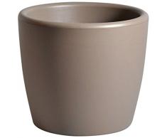 Mega ceramics 1 Essenza Fioriere fioriera vasche Taupe plastica riciclabile Giardino Balcone