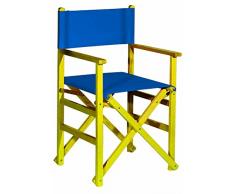 Aranaz 1565 Poltrona dritta pieghevole, Giallo