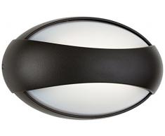 FIRSTLIGHT Products 2329GP Ace - Lampada da Parete a LED, Colore: Grafite