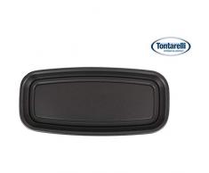 Tontarelli 44023 Sottovaso Rettangolare Tullipan, Grafite, 20 x 36 cm