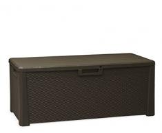 Toomax Nevada Baule da Giardino, Marrone, 148x72x60 cm