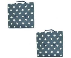 beo Cuscino Singolo H327 / HU325 WS Web 40 x 40 cm, 2-Pack, Blu