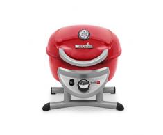 Char-Broil Patio Bistro 180R - Barbecue ad un Fuoco con Tecnologia TRU-Infrared, Rosso