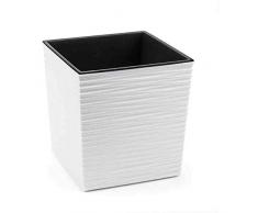 Siena Garden Biron Vaso per Piante, Bianco