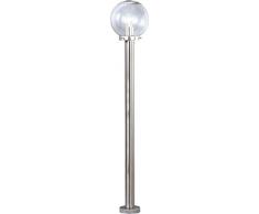 Globo 3182 - Lampada Per Esterno Acc.Inox Presa Vetro Chiar.1X60We27 230Vip44
