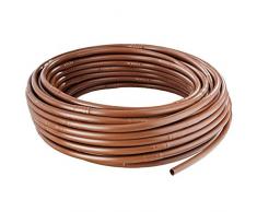 Provence Outillage 01305 Tubo per irrigazione a Goccia, 25 m, Colore: Marrone