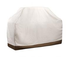 Ultranatura Custodia Protettiva per Barbecue Grandi, Bianco, 180x58x108 cm