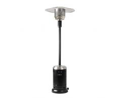 AmazonBasics - Stufa a fungo, in acciaio INOX, nero martellato