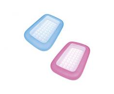 Bestway Piscina Aquababe con Fondo Gonfiabile, Cm. 165X104X25, 2 Colori Assortiti