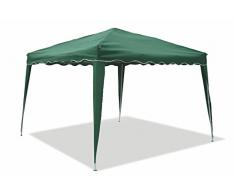Galileo Casa Galileo 2179276 Tenere Gazebo, Estensibile, Alluminio, 3x3 mt, Verde, 300x300x260 cm