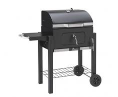 LANDMANN 11400 Grill Black barbecue - Barbecues & Grills (Grill, 10 person(s), Grate, Black, Square, Metal)