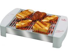 Jata TT589 480W Acciaio Inossidabile, Bianco Barbecue e bistecchiera