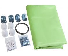 Windhager Tenda Set Completo per pergola o Giardino dinverno, 270 x 140 cm, Verde Mela, 10869