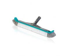 Gre 40046N - Spazzola alluminio per pulire fondo e pareti di piscine, 45 cm