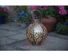 Marocco Globe - Lanterna Piccola in Acciaio