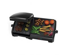 Russell Hobbs 23450-56 Griglia di contatto Da tavolo Elettrico 1800W Nero barbecue e bistecchiera