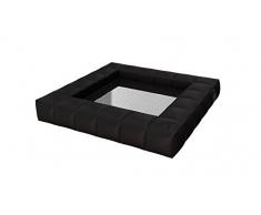 Pigro Felice 921991-MBLACK ModulAir Luxury Inflatable Single Hammock Piscina Galleggianti, Nero Opaco