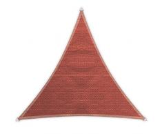 Windhager Tenda Sunsail Adria, Triangolo 5 x 5 m (equilatero), Protezione UV, Resistente alle intemperie e Traspirante, Terracotta, 10973