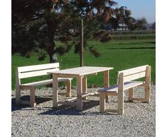 CABEX Legno CO. S.r.l. – Panchina Esterno Seduta 3/4 posti, Adatta Uso Privato Serie Family Modello [PANC. 160F]