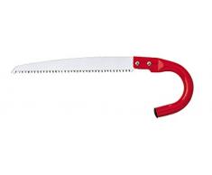 AUSONIA Turbo 34070 Sega da potatura, 30 cm, Colore: Rosso