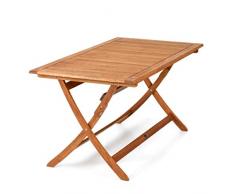 My garden M0714 Tavolo Pieghevole, Naturale, 150 x 80 cm
