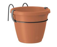 Pentola pensile Emsa per balcone, Ø 20 cm, Inferno in terracotta, Città, 517622