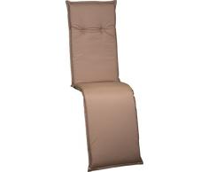 beo Barcelona PY303 - Cuscino per Sedia a Sdraio, Color Sabbia, 171 x 50 x Spessore: Circa 6 cm