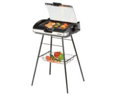 cloer griglia 6720 Barbecue con Supporto e Cristallo