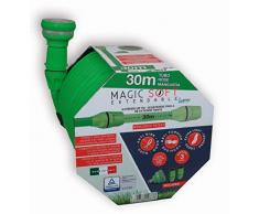 Idroeasy Tubo da Giardino Espandibile 30 Metri, Magic Soft Tubo Acqua Irrigazione Estensibile Canna Anti Nodo Antitorsione Giardino Barca Camper Autolavaggio