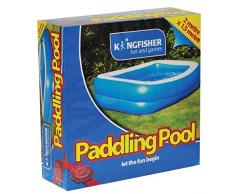 kingfisher - Piscina Gonfiabile FPOOL, Colore Blu
