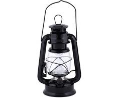 Fallen Fruits Ltd WL60 - Lanterna LED Hurricane, Colore: Nero