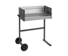 DANCOOK 101 621 Barbecue Grill, Argento, Grande