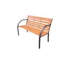 Galileo Casa Galileo 2179451 Panchina, Legno, 118x60x82 cm, Marrone, 60x118x82 cm