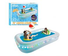Benross 84520 Luce LED a Batteria Tempo Libero Piscina Gonfiabile, Trasparente