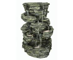 Dehner Gartenbrunnen Fontana da Giardino, Grigio