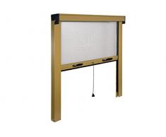 Irs ZV06110017016 Zanzariera Avvolgibile Verticale, Bianco