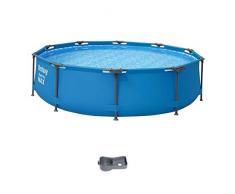 Bestway 56406 | Steel Pro - Piscina Fuori Terra Rotonda, 305X76 cm