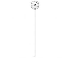 Blomus 65242 Grado Termometro da Giardino, Acciaio Inox, Gradi Celsius