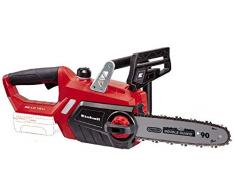 Einhell GE-LC 18 Li Solo Sega a Catena Batteria e Senza Caricabatteria, Rosso, Nero