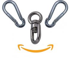 KLIFFHÄNGER Rotazione Girevole con Cuscinetti a Sfera per Poltrona sospesa | Fino a 120 kg