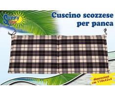 Partenope Stc1305 Cuscino Panca, Blu